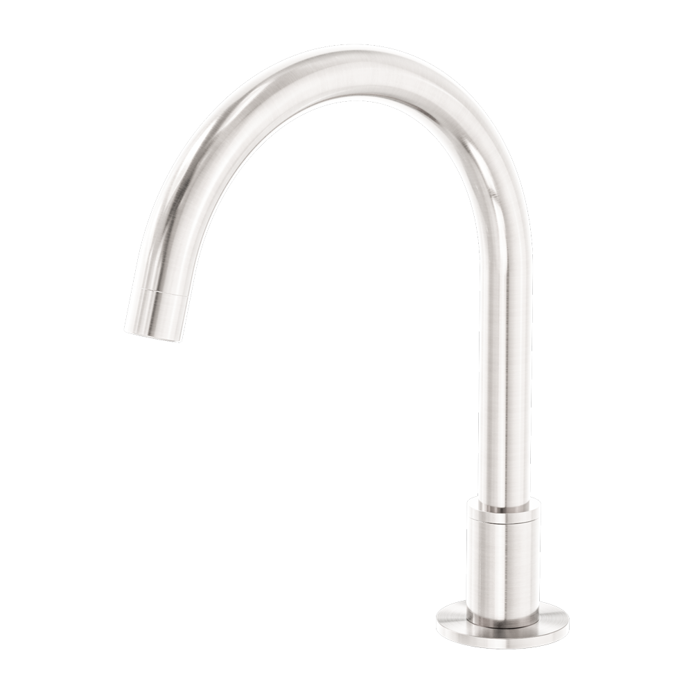 KARA HOB MOUNT BATH SPOUT ONLY G1/2 FEMALE INLET BRUSHED NICKEL (NR211703BBN)