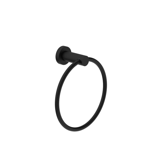 CLASSIC HAND TOWEL RING MATTE BLACK (NR2080MB)