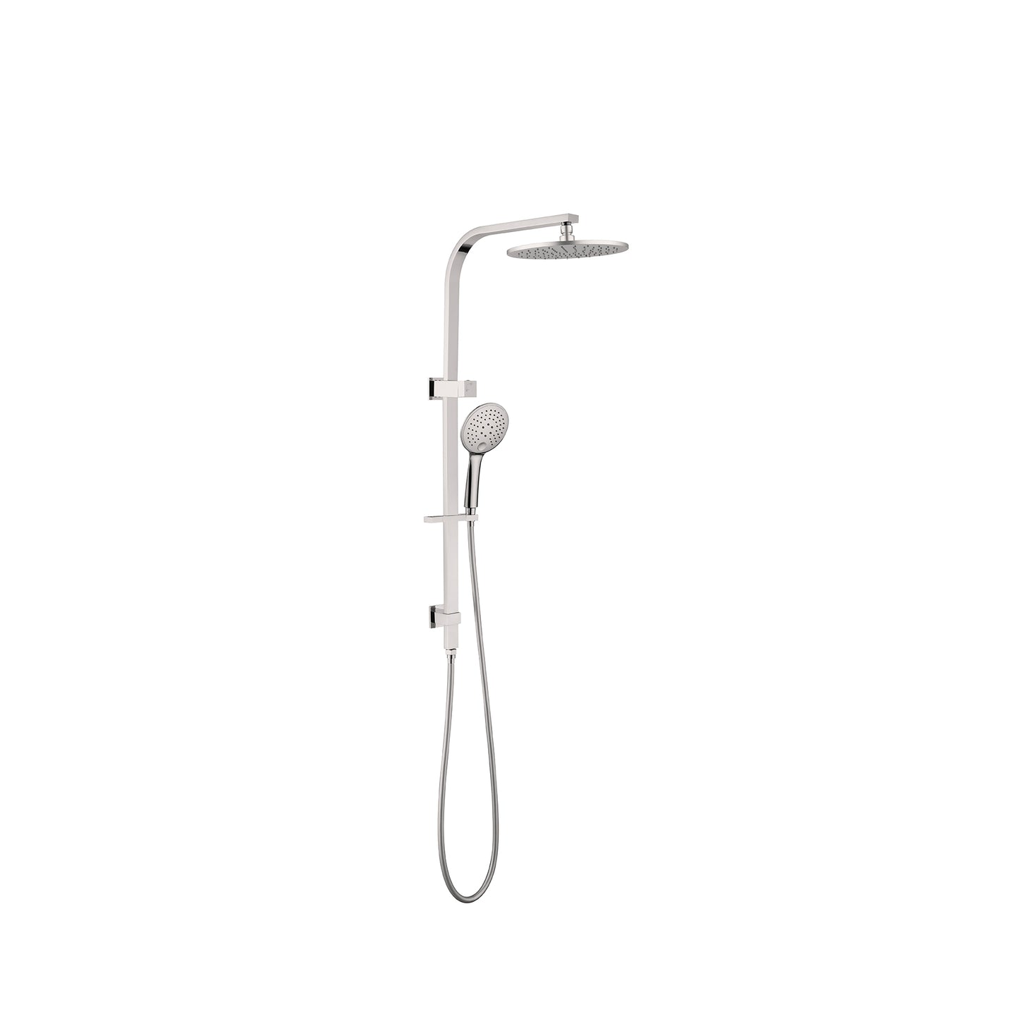 BIANCA TWIN SHOWER BRUSHED NICKEL (NR250805cBN)