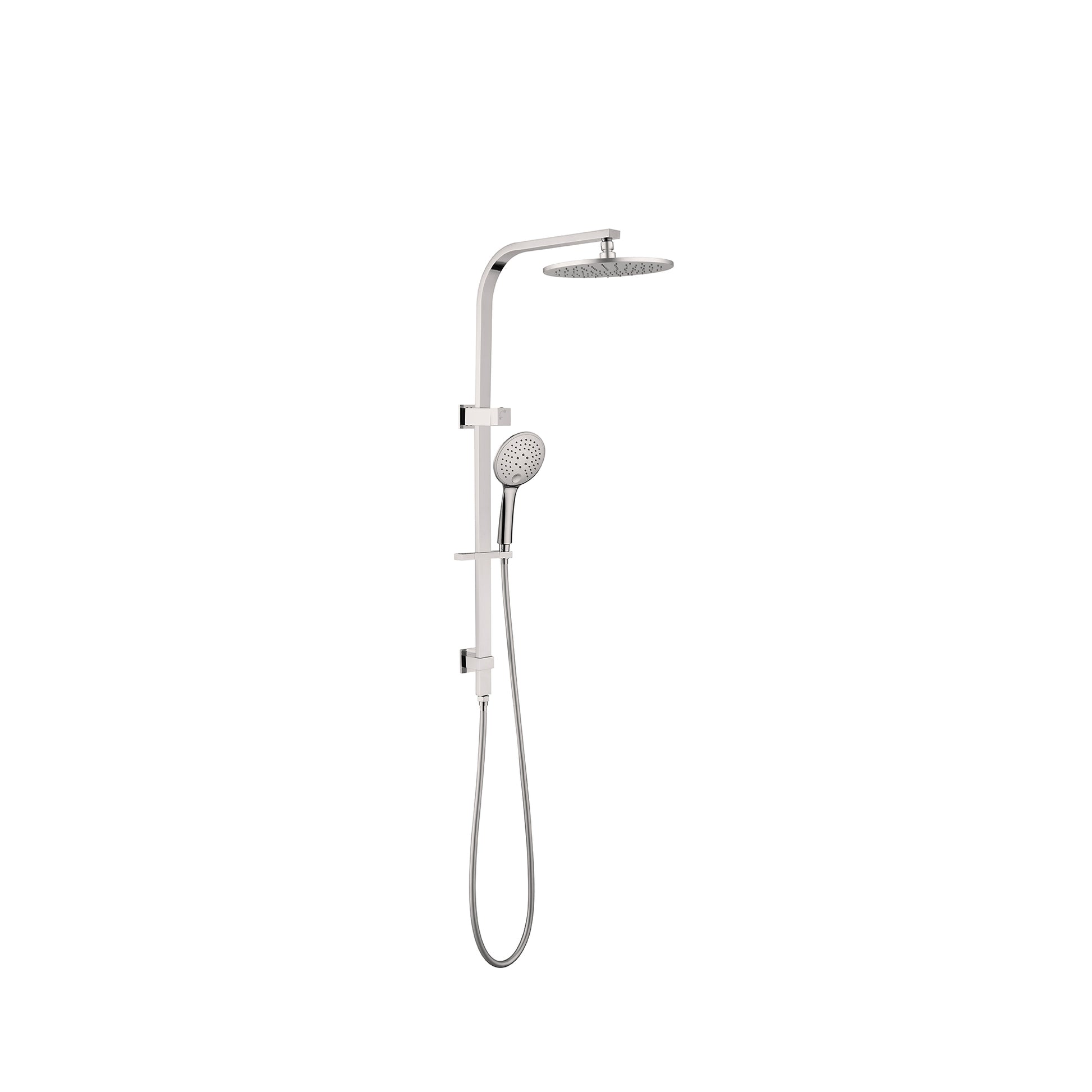 BIANCA TWIN SHOWER BRUSHED NICKEL (NR250805cBN)