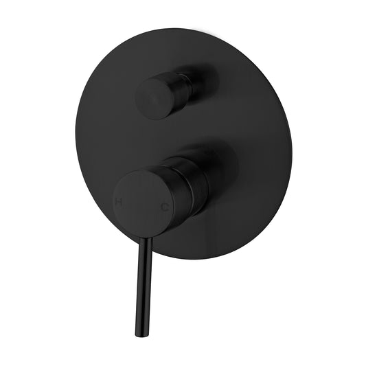 DOLCE SHOWER MIXER WITH DIVERTOR MATTE BLACK (NR250811AMB)