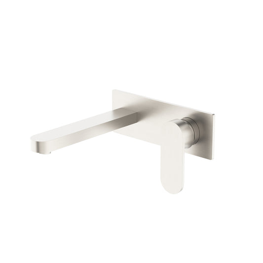 ECCO WALL BASIN/BATH MIXER BRUSHED NICKEL (NR301310aBN)