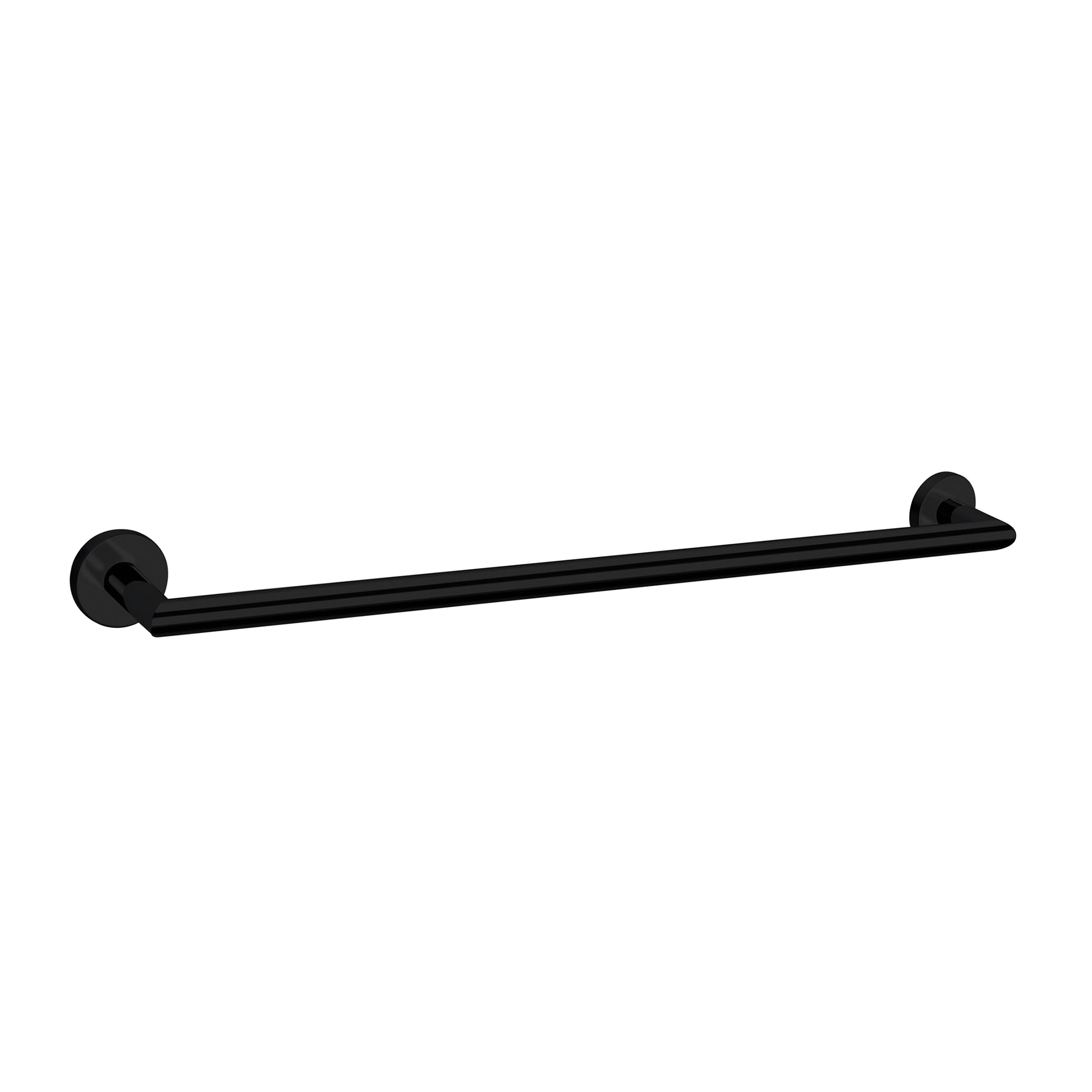 DOLCE SINGLE TOWEL RAIL 700MM MATTE BLACK (NR3630MB)