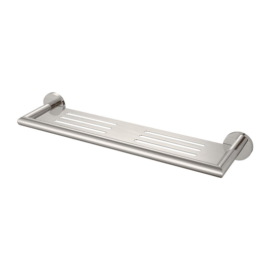 DOLCE METAL SHOWER SHELF BRUSHED NICKEL (NR3687aBN)