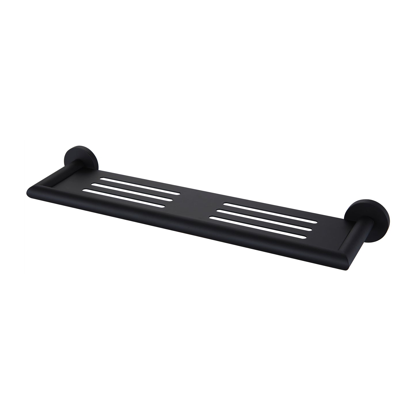 DOLCE METAL SHOWER SHELF MATTE BLACK (NR3687aMB)