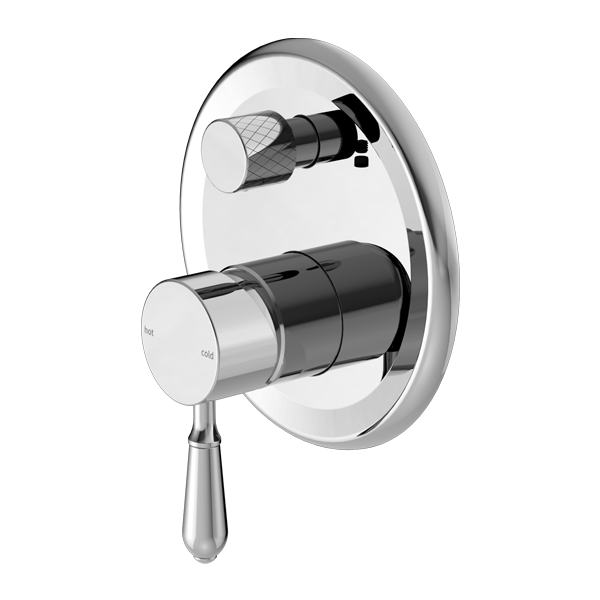 YORK SHOWER MIXER WITH DIVERTOR WITH METAL LEVER CH(NR692109A02CH)