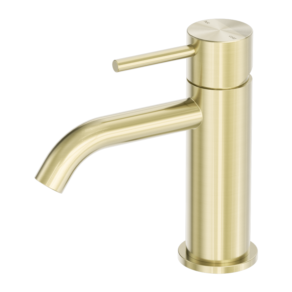 Zen SS316L Basin Mixer Brushed Gold (NR162201BG)