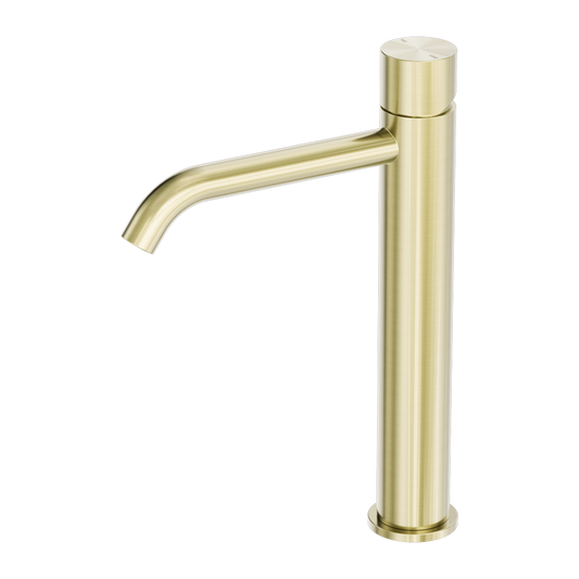 Zen SS316L Tall Basin Mixer Handless Brushed Gold (NR162201cBG)