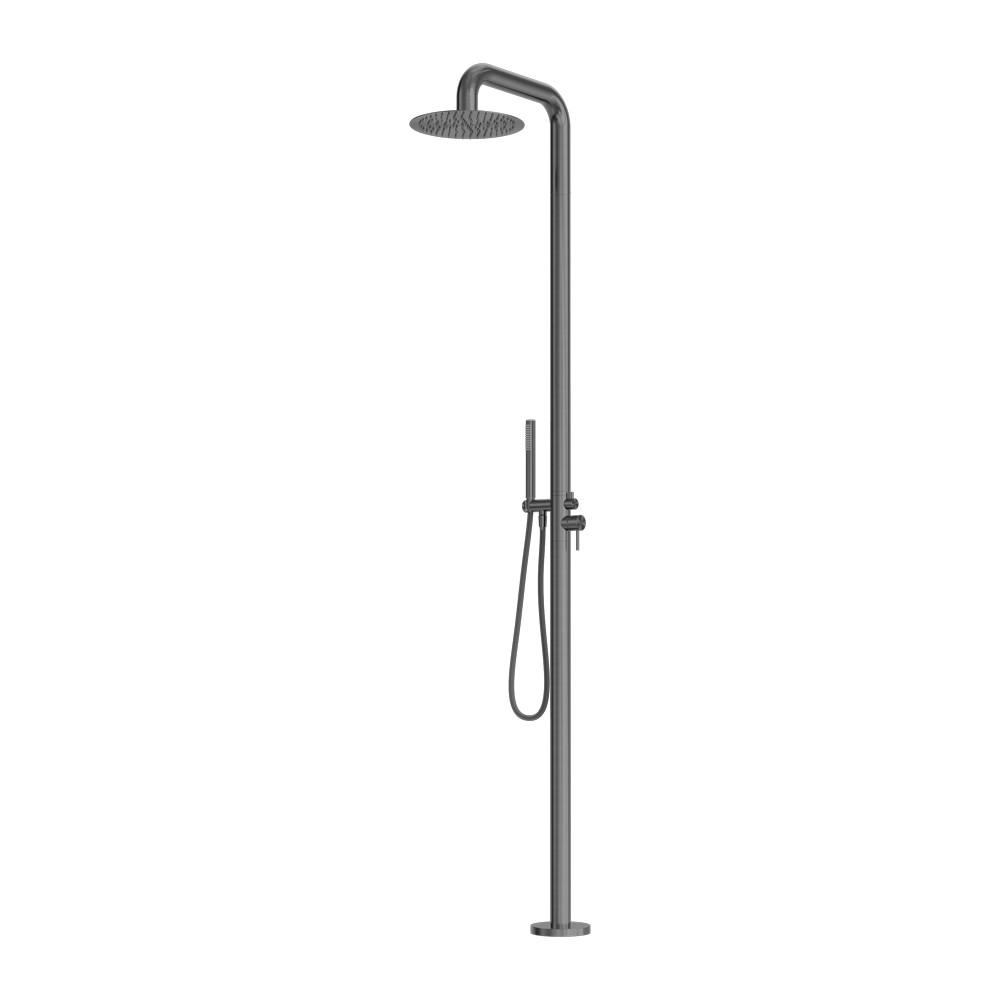 Zen SS316L Outdoor Freestanding Shower Column Graphite (NR162205aGR)