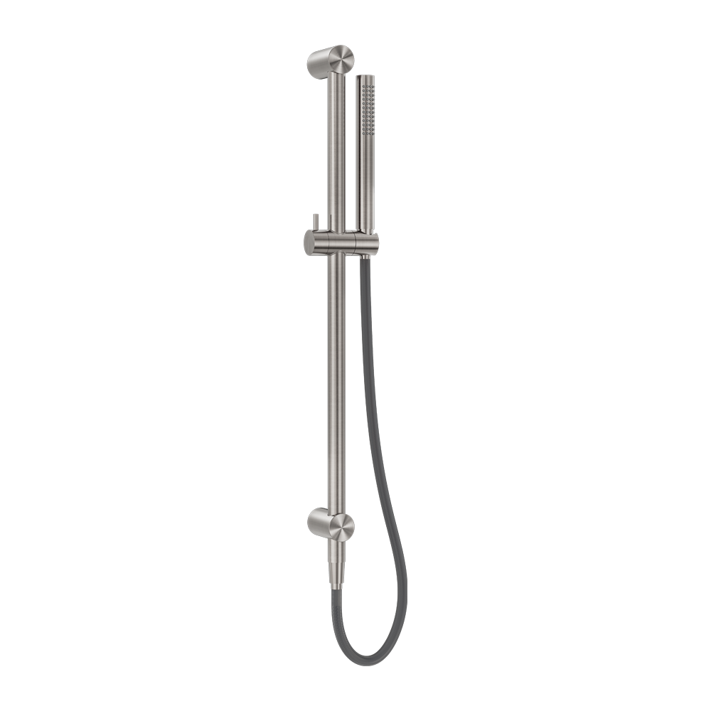 Zen SS316L Shower Rail With Outdoor Shower Hose Brushed Nickel (NR162205b01BN)