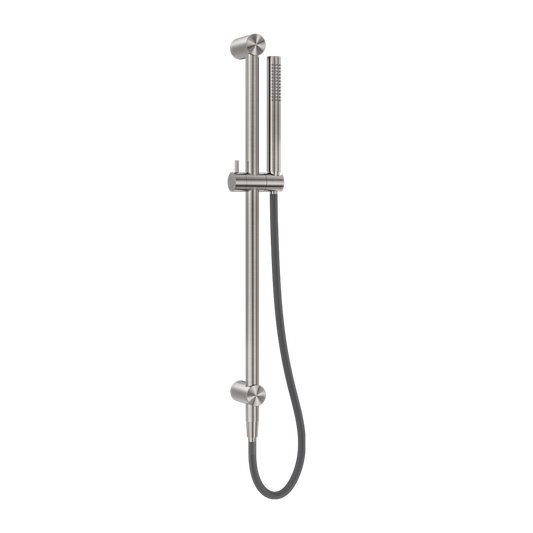 Zen SS316L Shower Rail With Outdoor Shower Hose Brushed Nickel (NR162205b01BN)