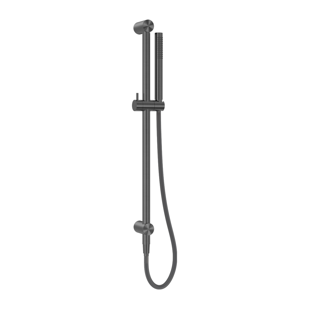 Zen SS316L Shower Rail With Outdoor Shower Hose Graphite (NR162205b01GR)