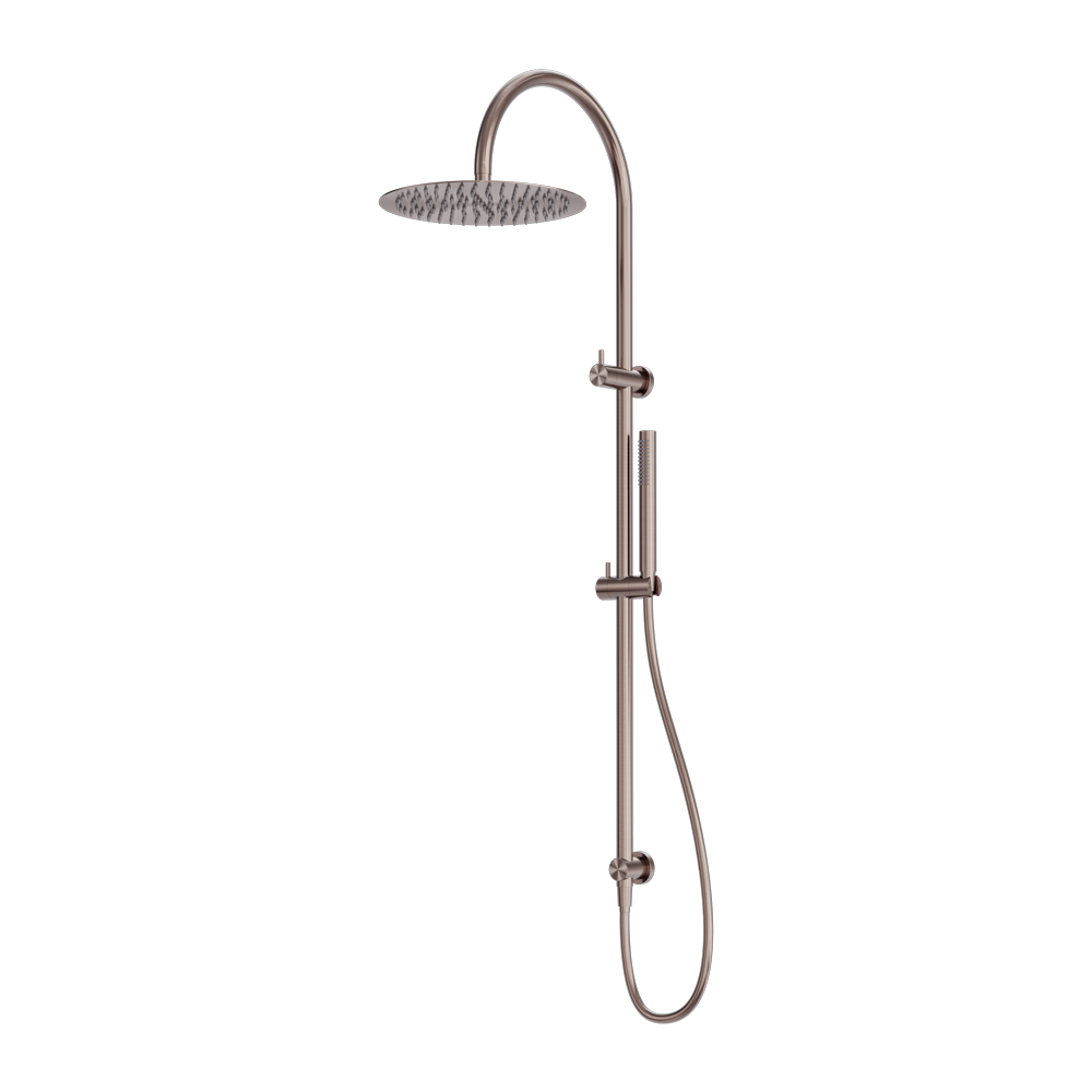 Zen SS316L Twin Shower Brushed Bronze (NR162205c02BZ)