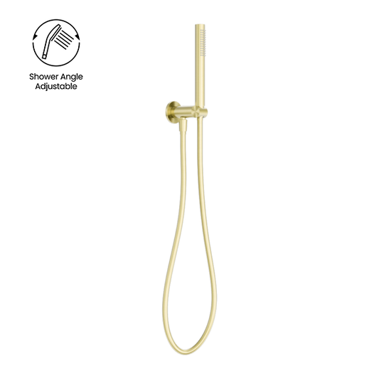 Zen SS316L Shower On Bracket Brushed Gold (NR162205d02BG)