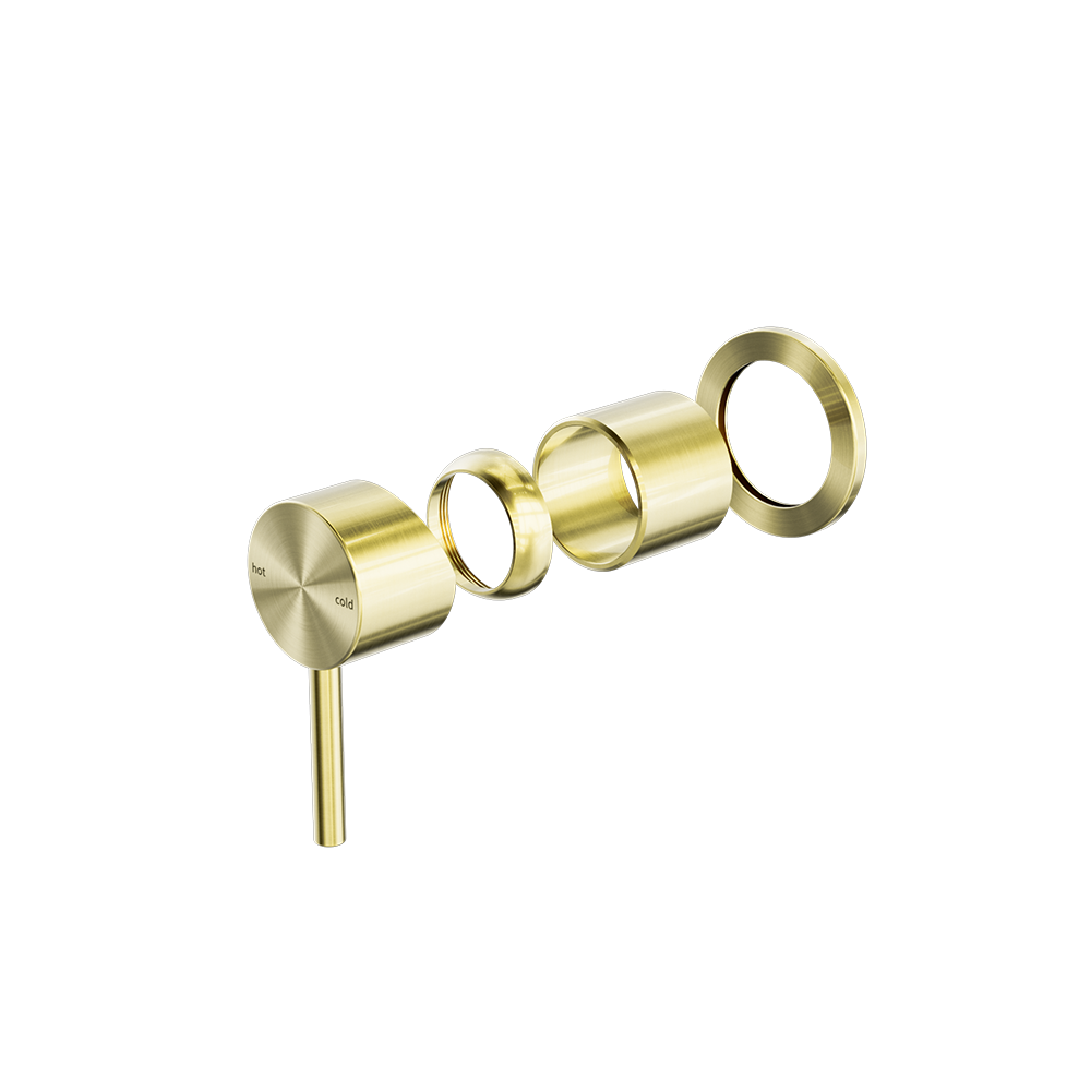 Zen SS316L Shower Mixer Trim Kits Only Brushed Gold (NR162211tBG)