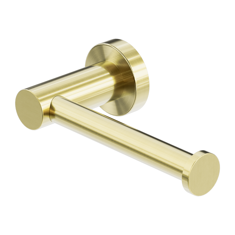 MECCA TOILET ROLL HOLDER BRUSHED GOLD (NR1986BG)