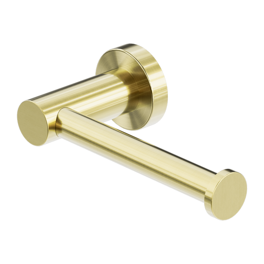 MECCA TOILET ROLL HOLDER BRUSHED GOLD (NR1986BG)