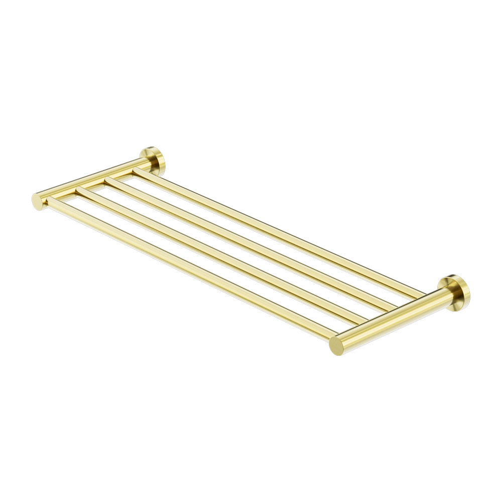 MECCA TOWEL RACK BRUSHED GOLD (NR1989BG)