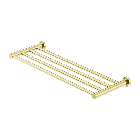 MECCA TOWEL RACK BRUSHED GOLD (NR1989BG)