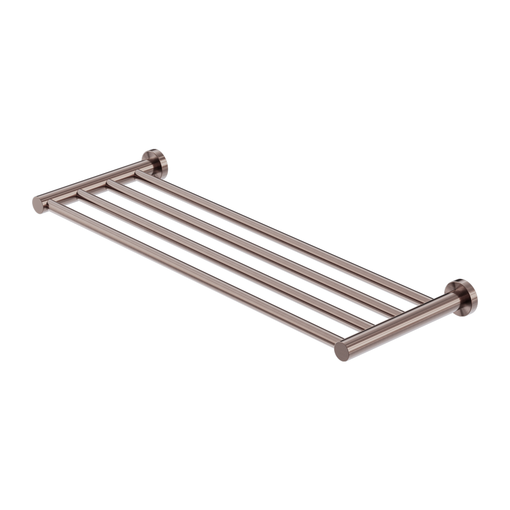 MECCA TOWEL RACK BRUSHED BRONZE (NR1989BZ)