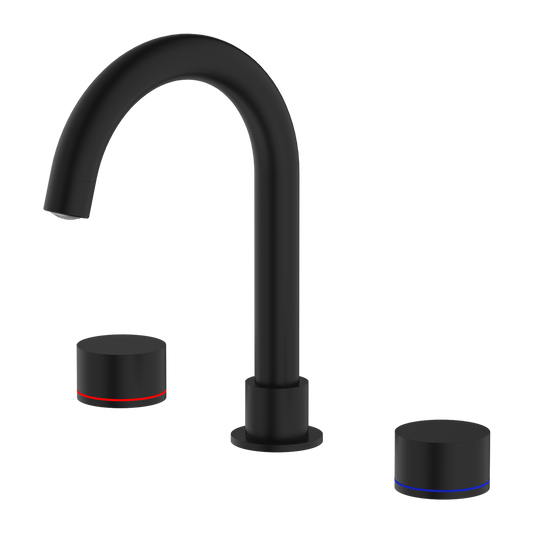 KARA BASIN SET MATTE BLACK (NR211701MB)