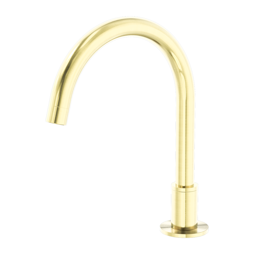 KARA HOB MOUNT BATH SPOUT ONLY G1/2 FEMALE INLET BRUSHED GOLD (NR211703BBG)