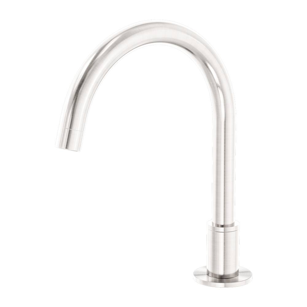 KARA HOB MOUNT BATH SPOUT ONLY G1/2 FEMALE INLET BRUSHED NICKEL (NR211703BBN)