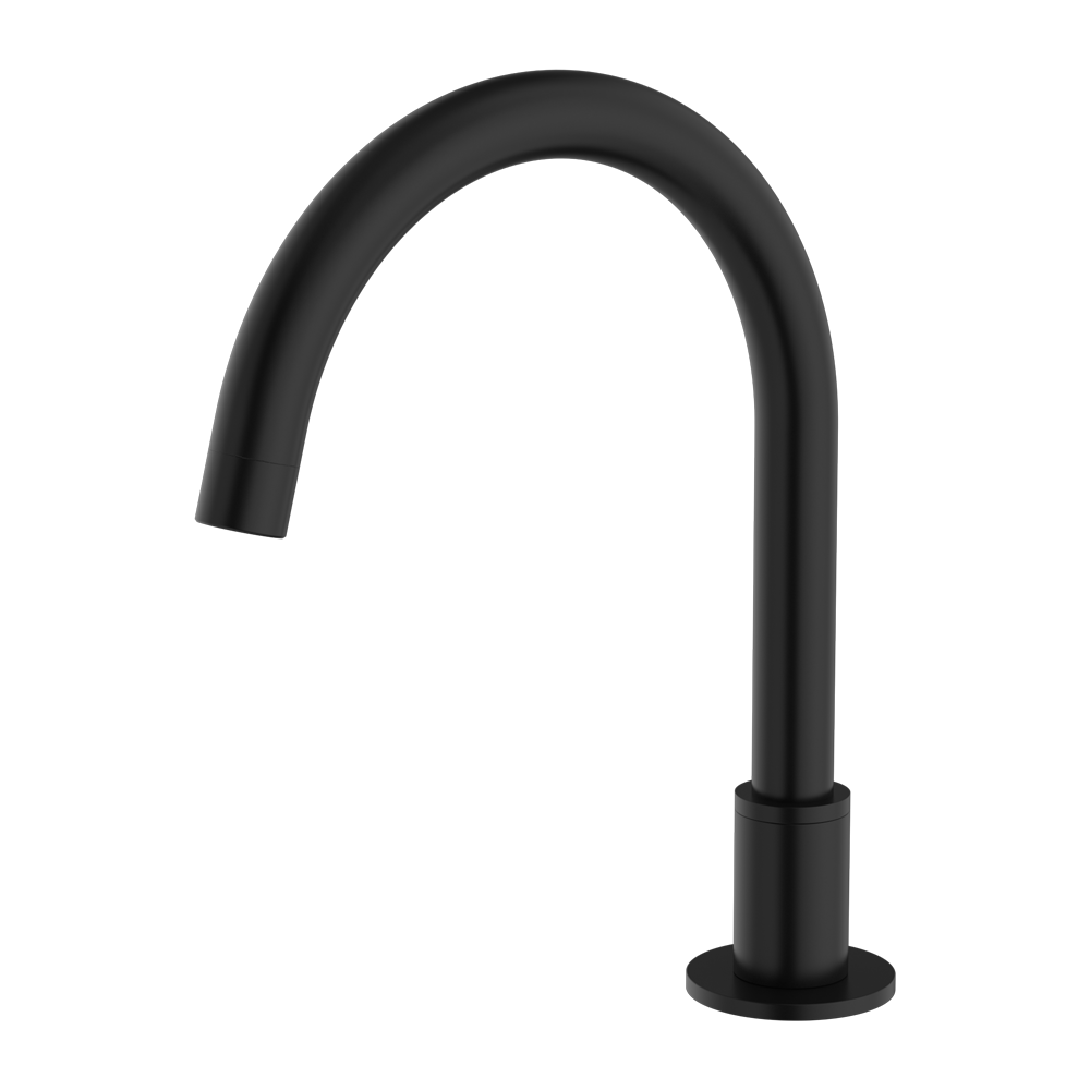 KARA HOB MOUNT BATH SPOUT ONLY G1/2 FEMALE INLET MATTE BLACK (NR211703BMB)