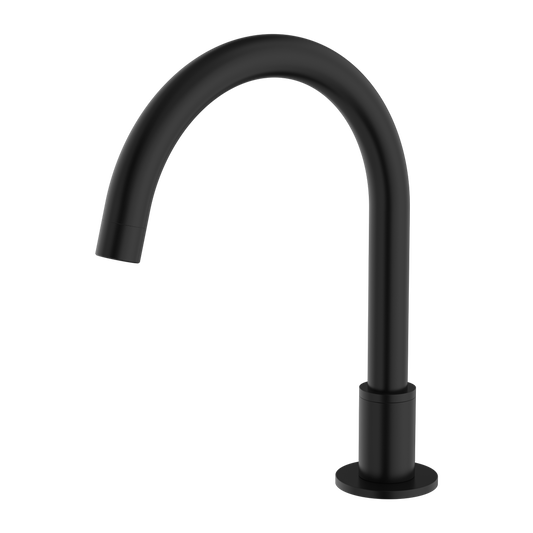 KARA HOB MOUNT BATH SPOUT ONLY G1/2 FEMALE INLET MATTE BLACK (NR211703BMB)