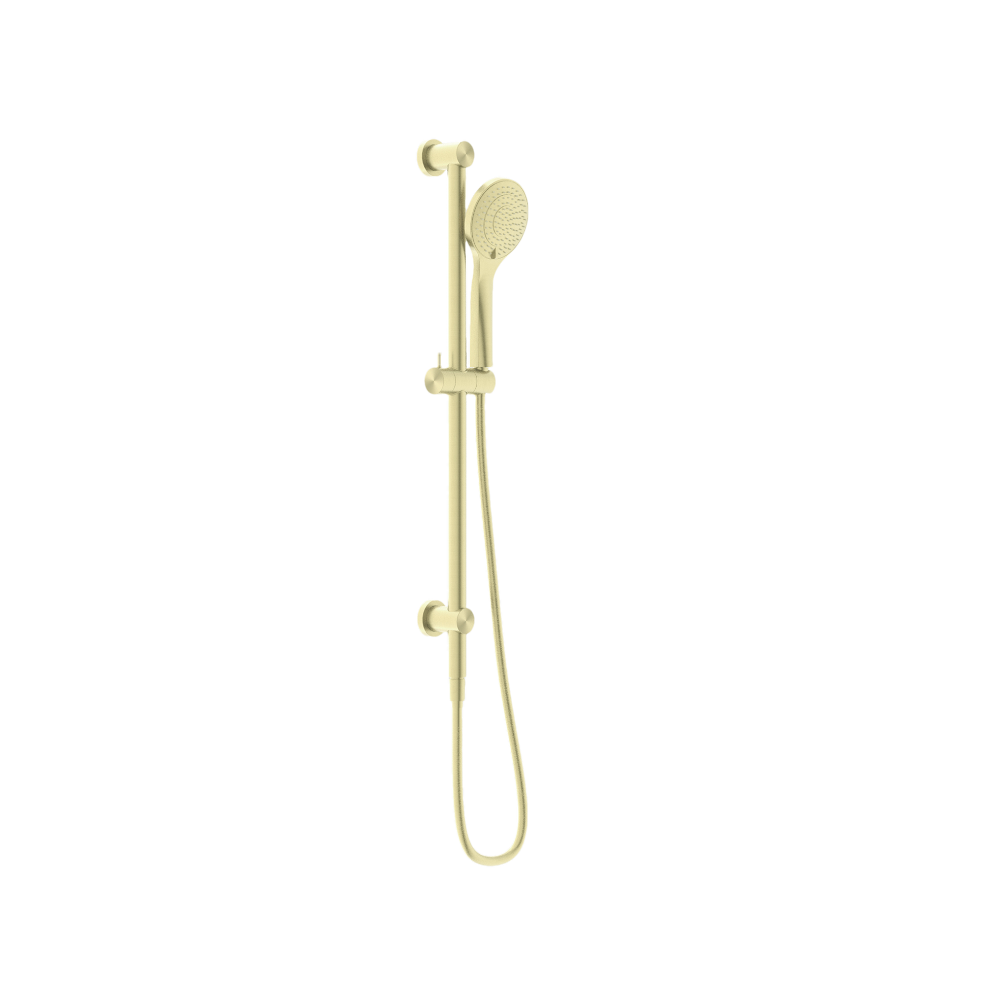 MECCA SHOWER RAIL WITH AIR SHOWER BRUSHED GOLD (NR221905aBG)