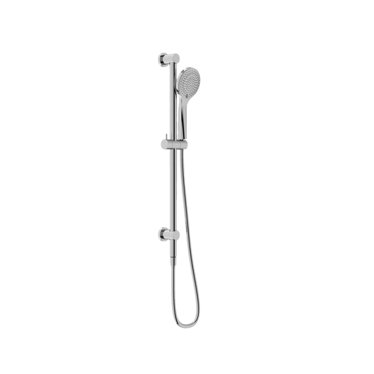 MECCA SHOWER RAIL WITH AIR SHOWER CHROME (NR221905aCH)