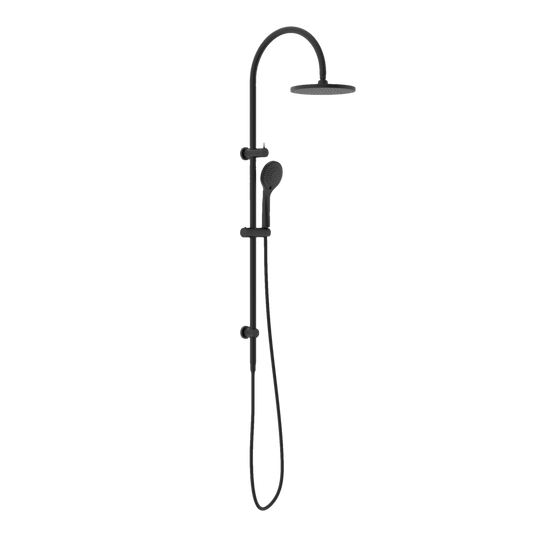 MECCA TWIN SHOWER WITH AIR SHOWER MATTE BLACK (NR221905bMB)