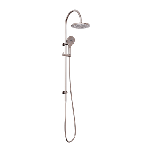 MECCA TWIN SHOWER BRUSHED BRONZE (NR221905eBZ)