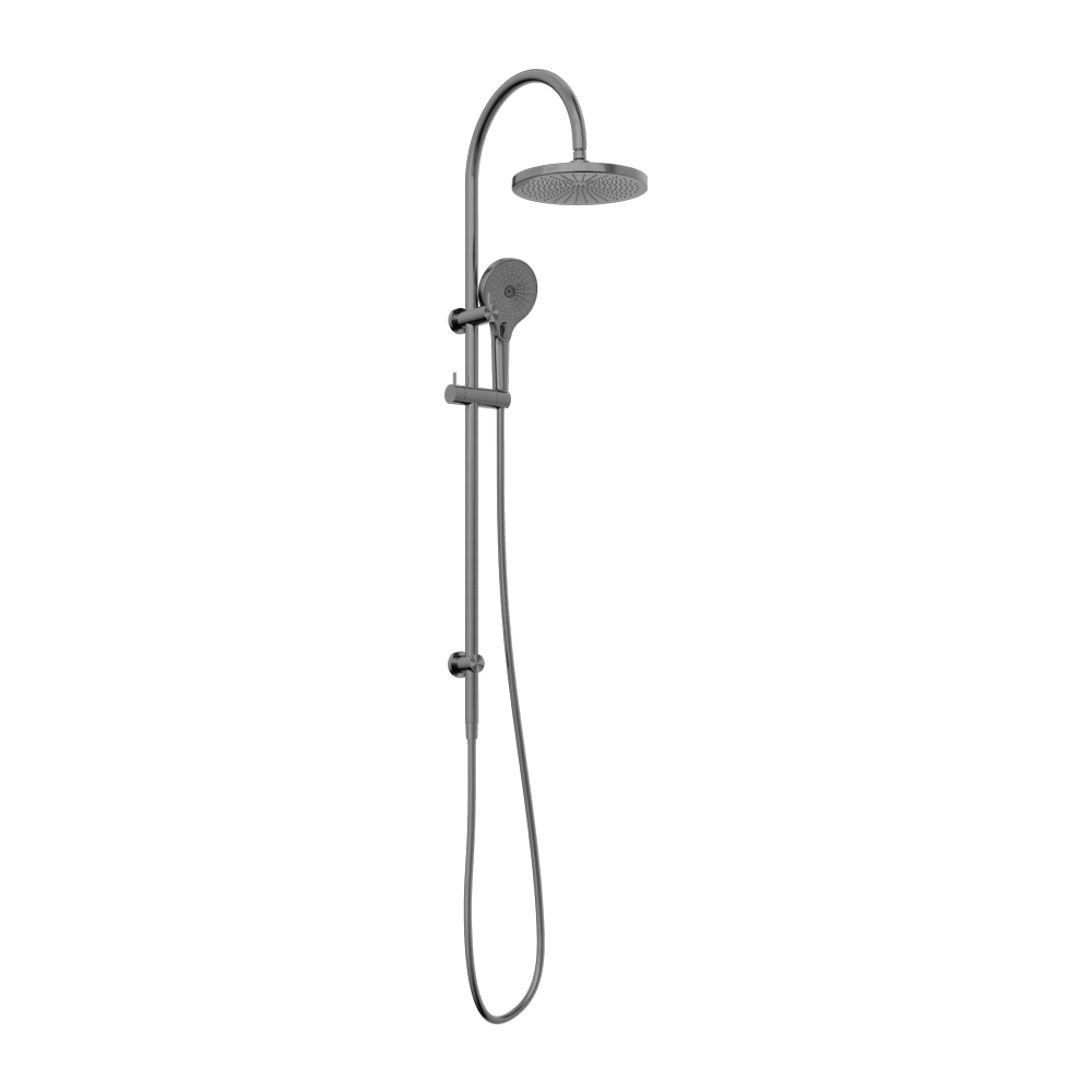 MECCA TWIN SHOWER GUN METAL (NR221905eGM)