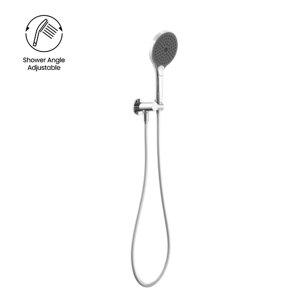 MECCA SHOWER ON BRACKET WITH AIR SHOWER II CHROME (NR221905FCH)