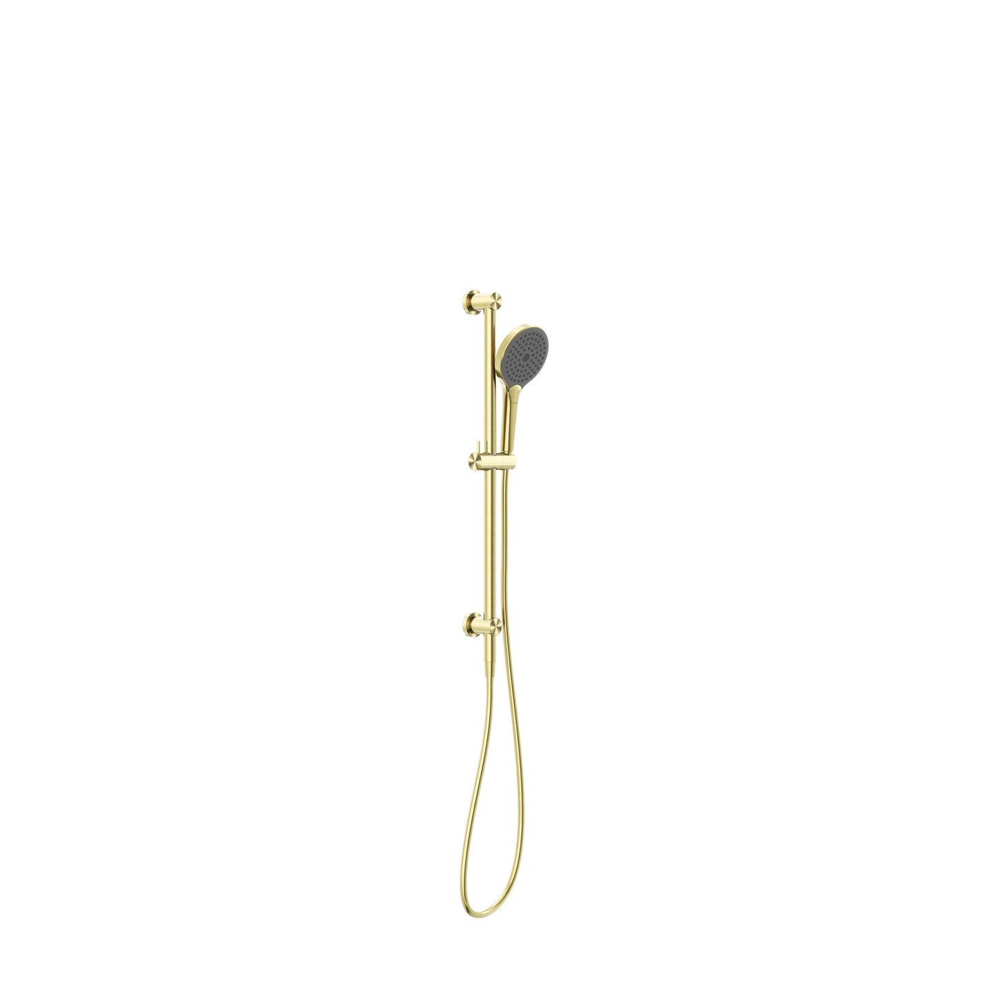 MECCA SHOWER RAIL WITH AIR SHOWER II BRUSHED GOLD (NR221905GBG)