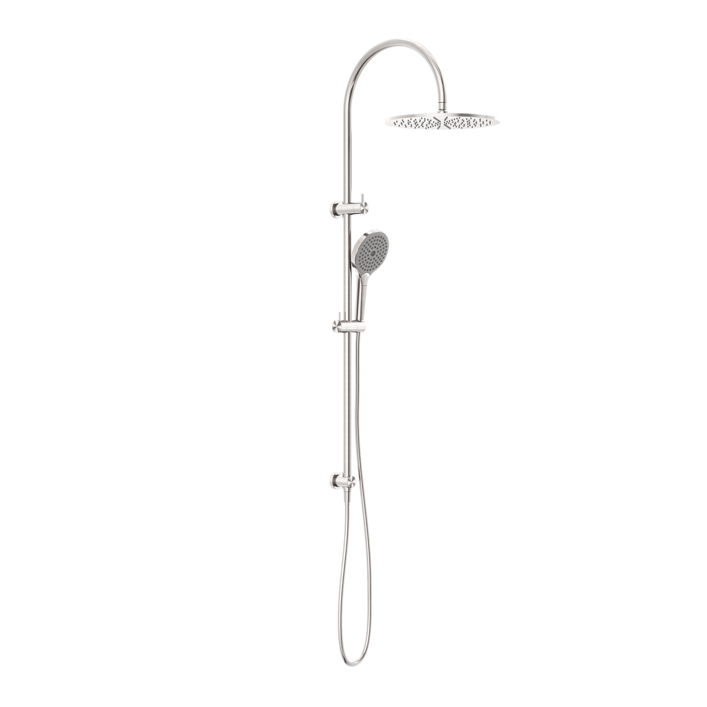 MECCA TWIN SHOWER SET WITH AIR SHOWER II BN (NR221905HBN)