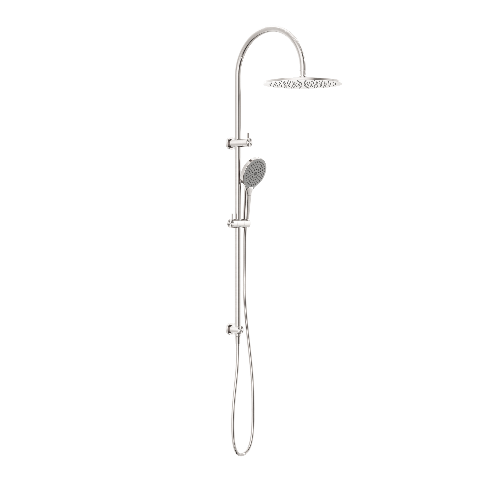 MECCA TWIN SHOWER SET WITH AIR SHOWER II BN (NR221905HBN)