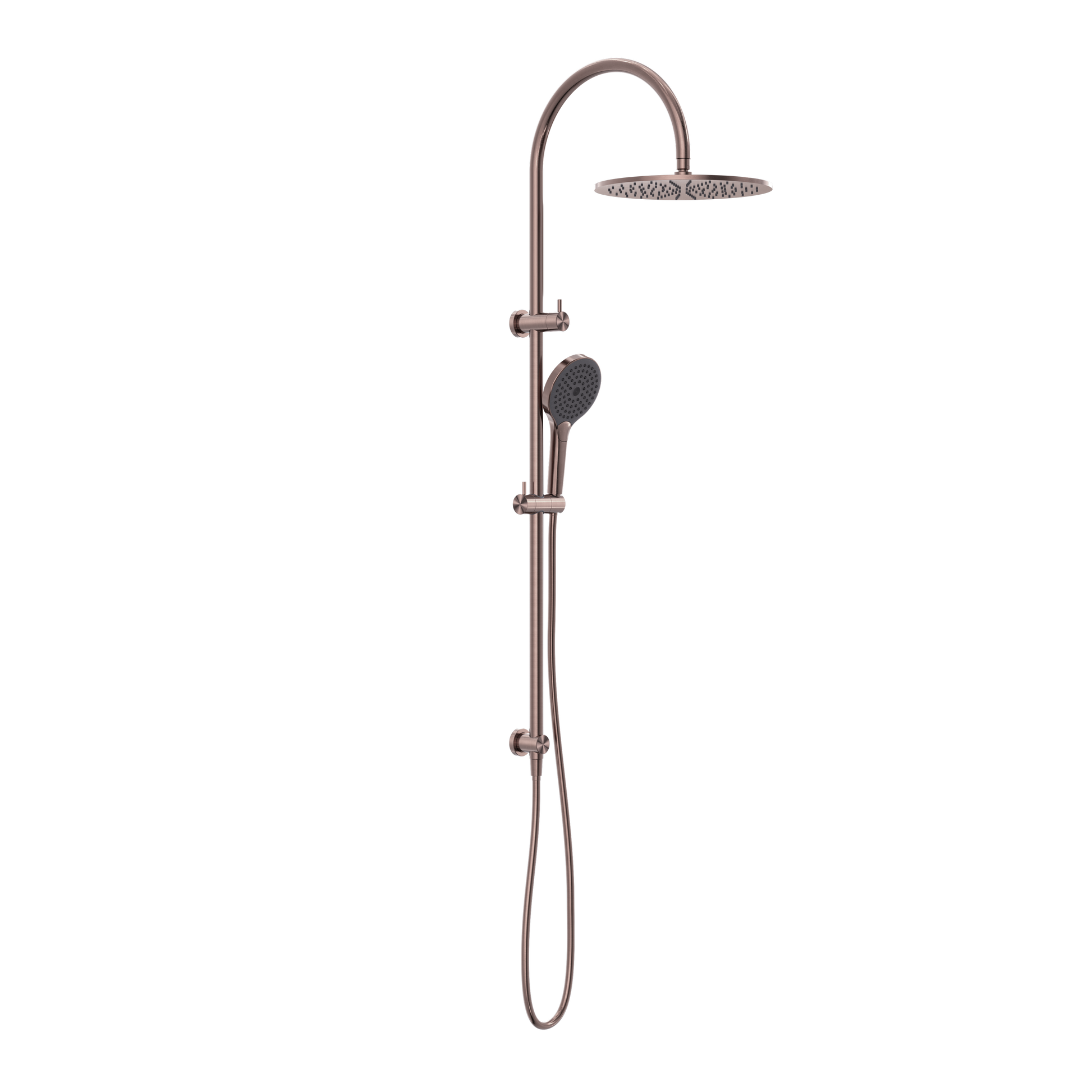 MECCA TWIN SHOWER SET WITH AIR SHOWER II BZ (NR221905HBZ)