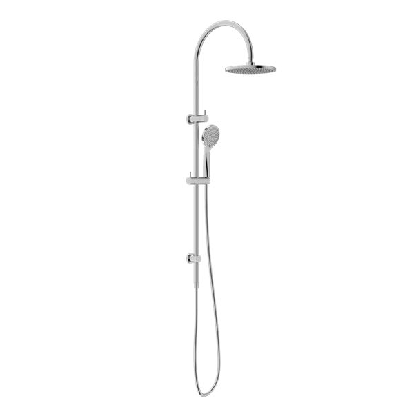 MECCA TWIN SHOWER WITH AIR SHOWER CHROME (NR221905bCH)