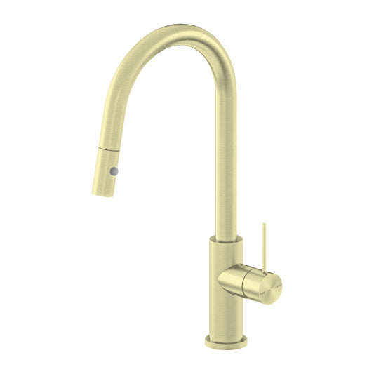 MECCA PULL OUT SINK MIXER WITH VEGIE SPRAY FUNCTION BG (NR221908BG)