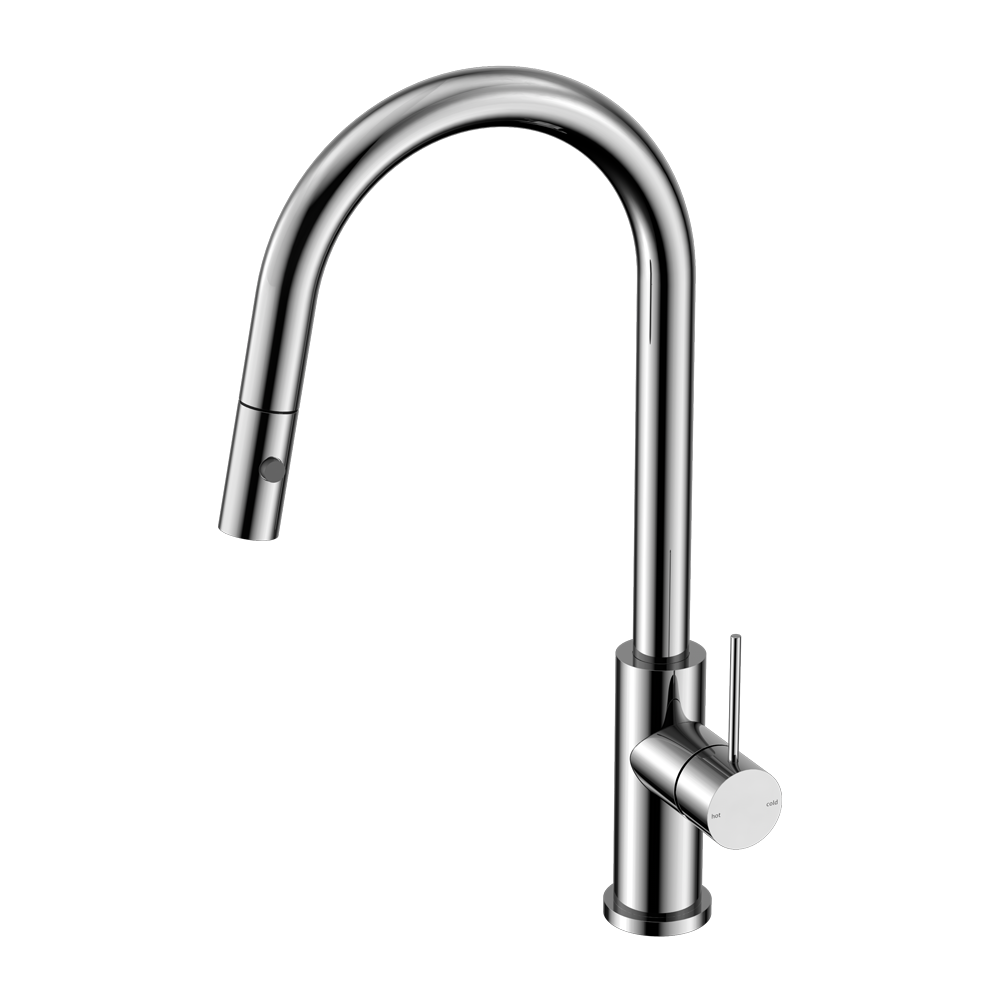 MECCA PULL OUT SINK MIXER WITH VEGIE SPRAY FUNCTION CHROME (NR221908CH)