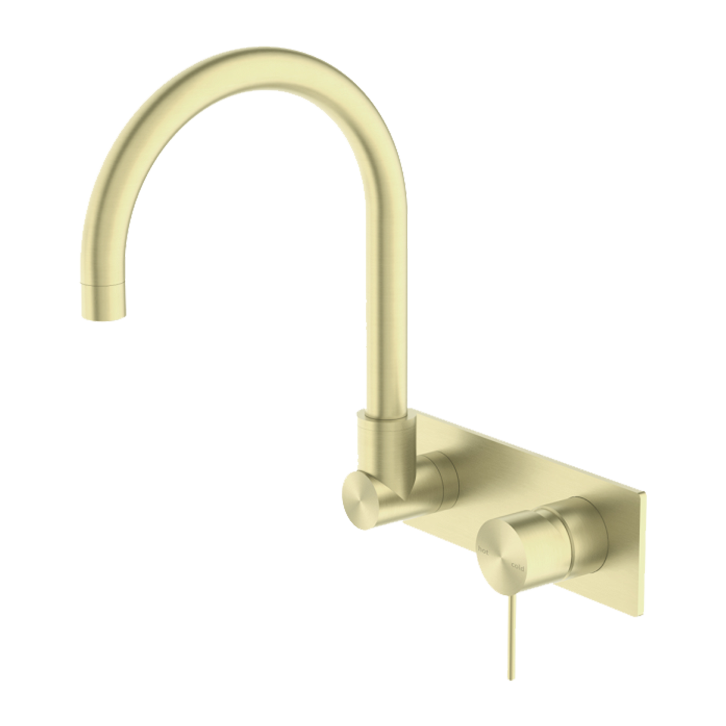 MECCA WALL BASIN/BATH MIXER SWIVEL SPOUT BG (NR221909qBG)