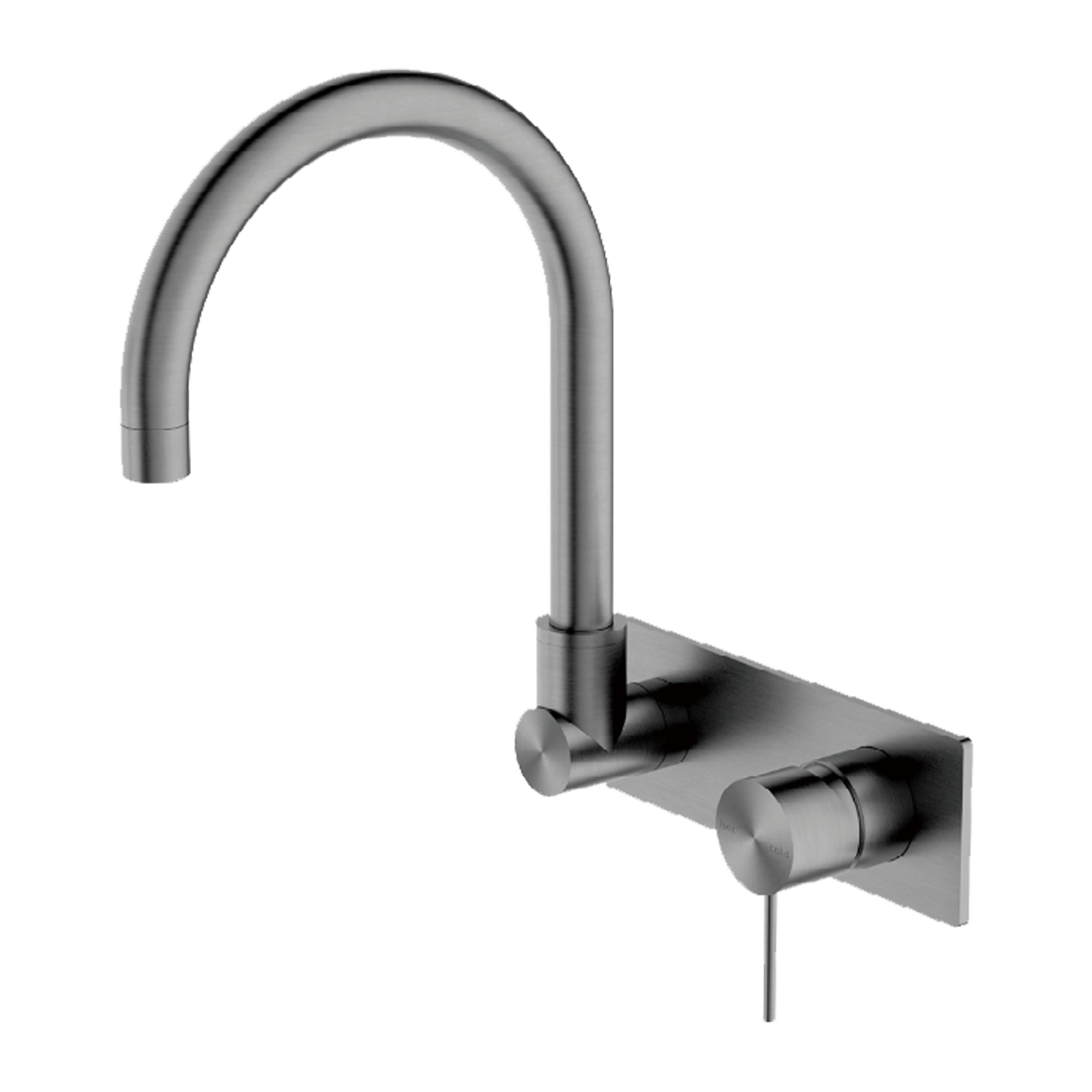 MECCA WALL BASIN/BATH MIXER SWIVEL SPOUT GM (NR221909qGM)