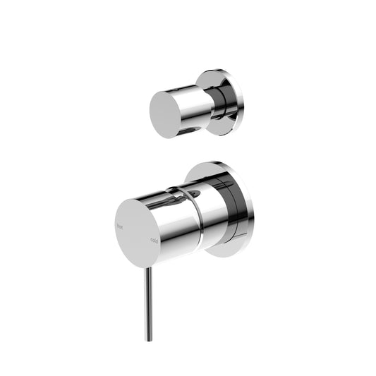 MECCA SHOWER MIXER WITH DIVERTOR SEPARATE BACK PLATE CH (NR221909tCH)