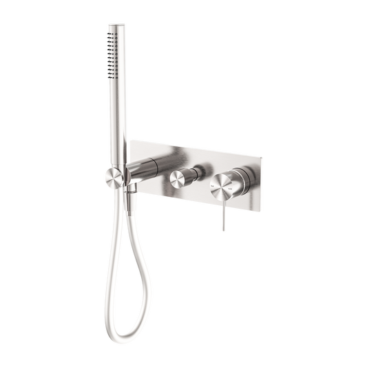 MECCA SHOWER MIXER DIVERTOR SYSTEM BRUSHED NICKEL (NR221912EBN)