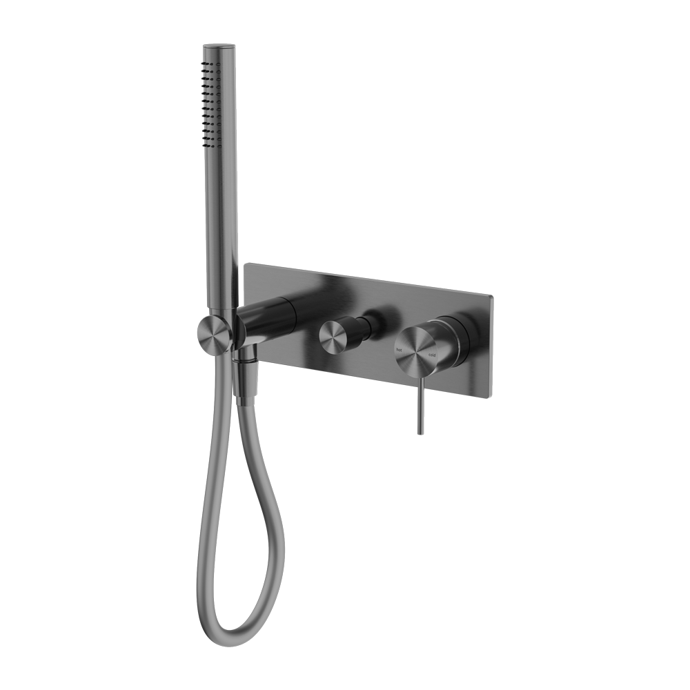 MECCA SHOWER MIXER DIVERTOR SYSTEM GUN METAL (NR221912EGM)