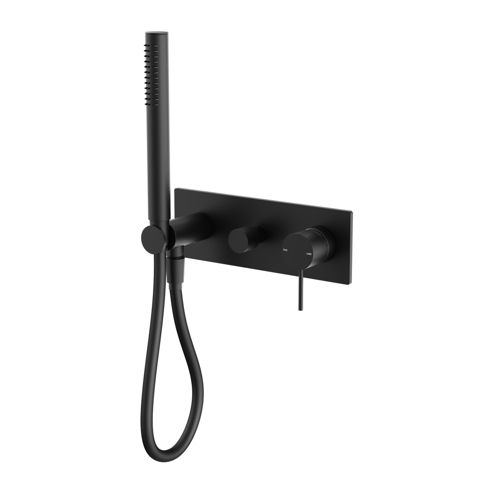 MECCA SHOWER MIXER DIVERTOR SYSTEM MATTE BLACK (NR221912EMB)