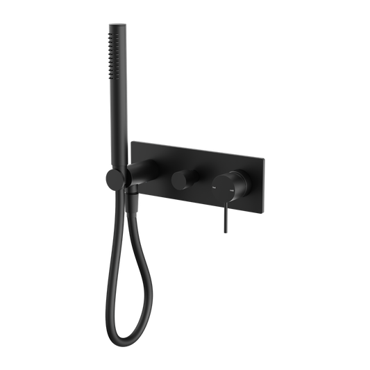 MECCA SHOWER MIXER DIVERTOR SYSTEM MATTE BLACK (NR221912EMB)