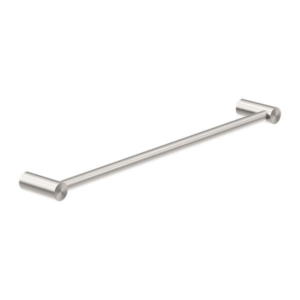 NEW MECCA SINGLE TOWEL RAIL 600MM BN (NR2324BN)